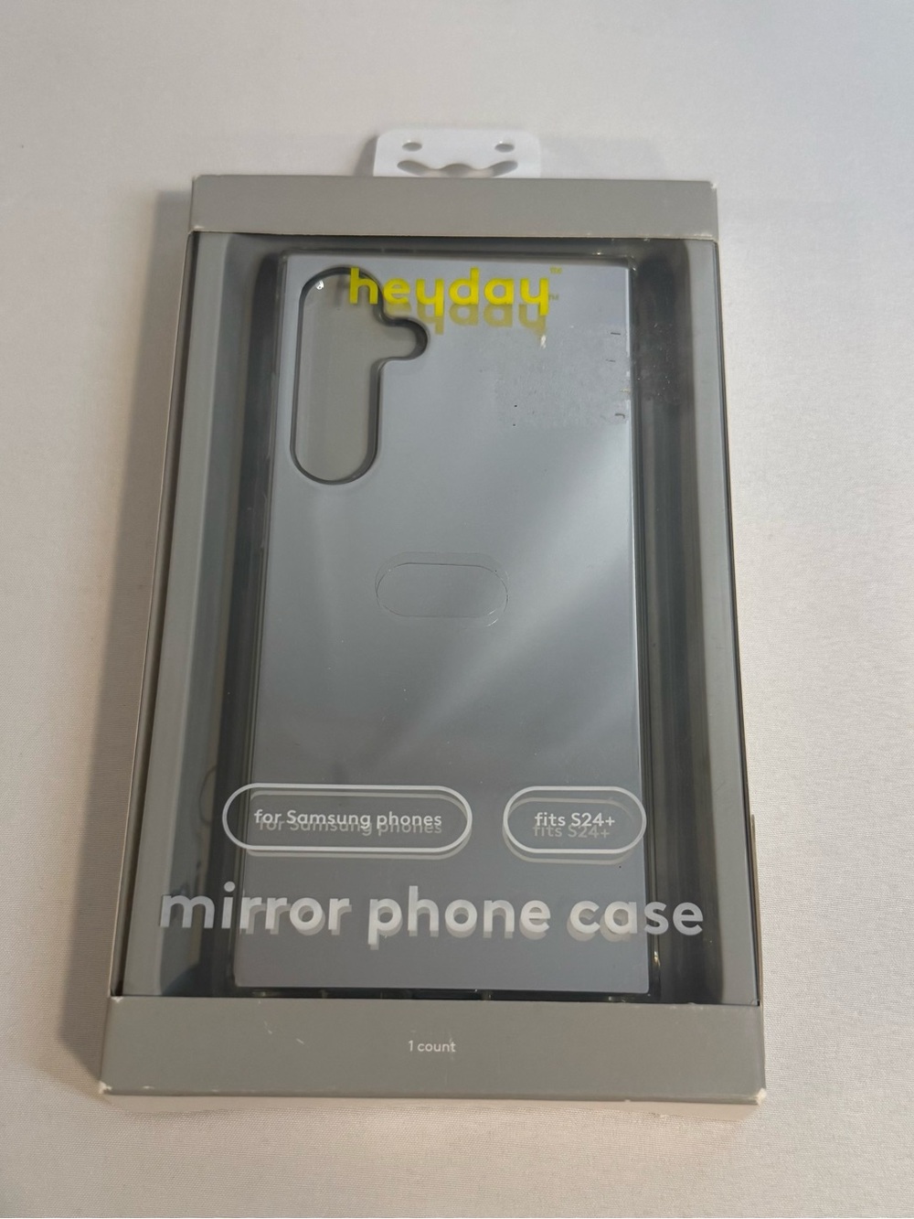 Heyday Mirror Phone Case Samsung Galaxy S24+ Silver NIP